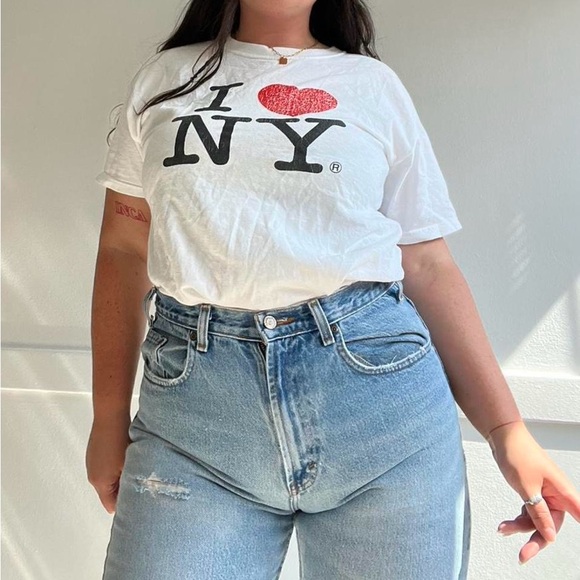 I Love NY White T-Shirt - Picture 1 of 6